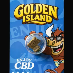 Golden Island | Resina de CBD Premium