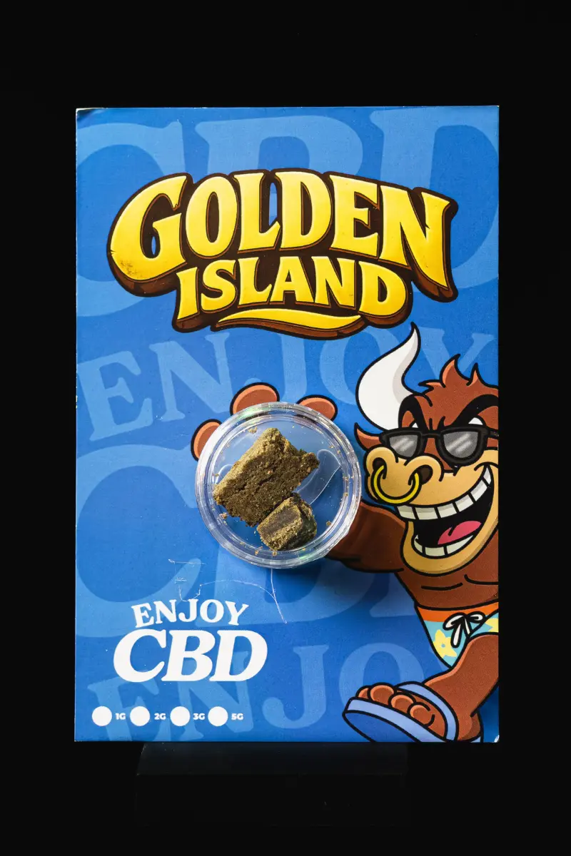 Golden Island | Resina de CBD Premium